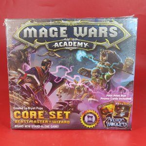 Mage Wars Academy Core Set Beastmaster vs Wizard NEW Sealed 2015